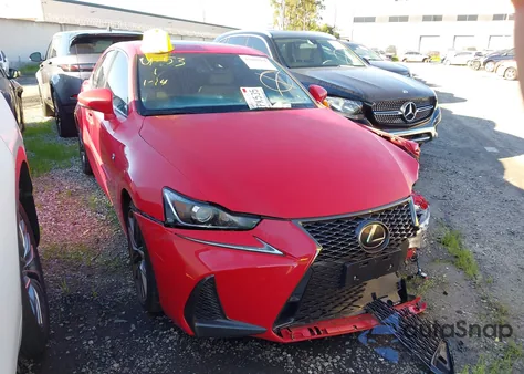 2019 Lexus Is 350 from USA, damaged, VIN JTHBZ1D27K5034280